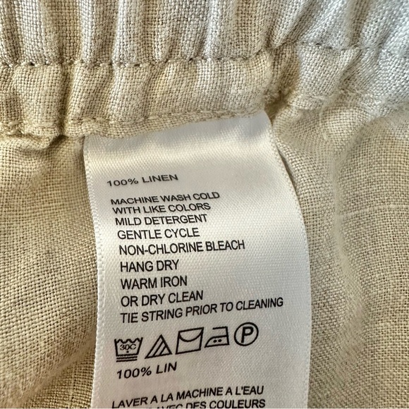 Tommy Bahama Women’s Linen Drawstring Pants Small - Picture 4 of 5